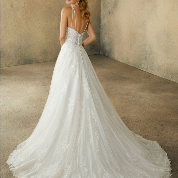 Morilee Rebecca wedding gown NWT - Picture 2 of 12